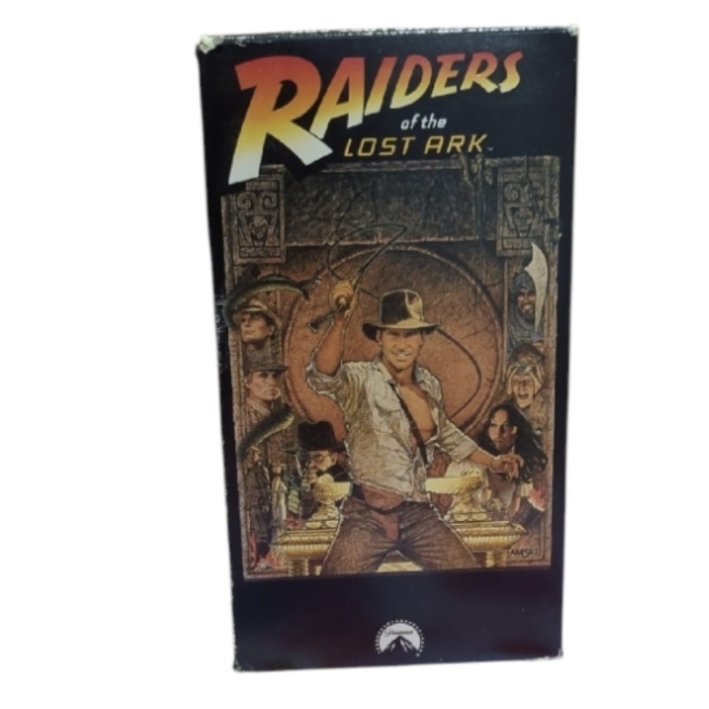 Raiders of the Lost Ark VHS (1981) – Adventure/Action Classic